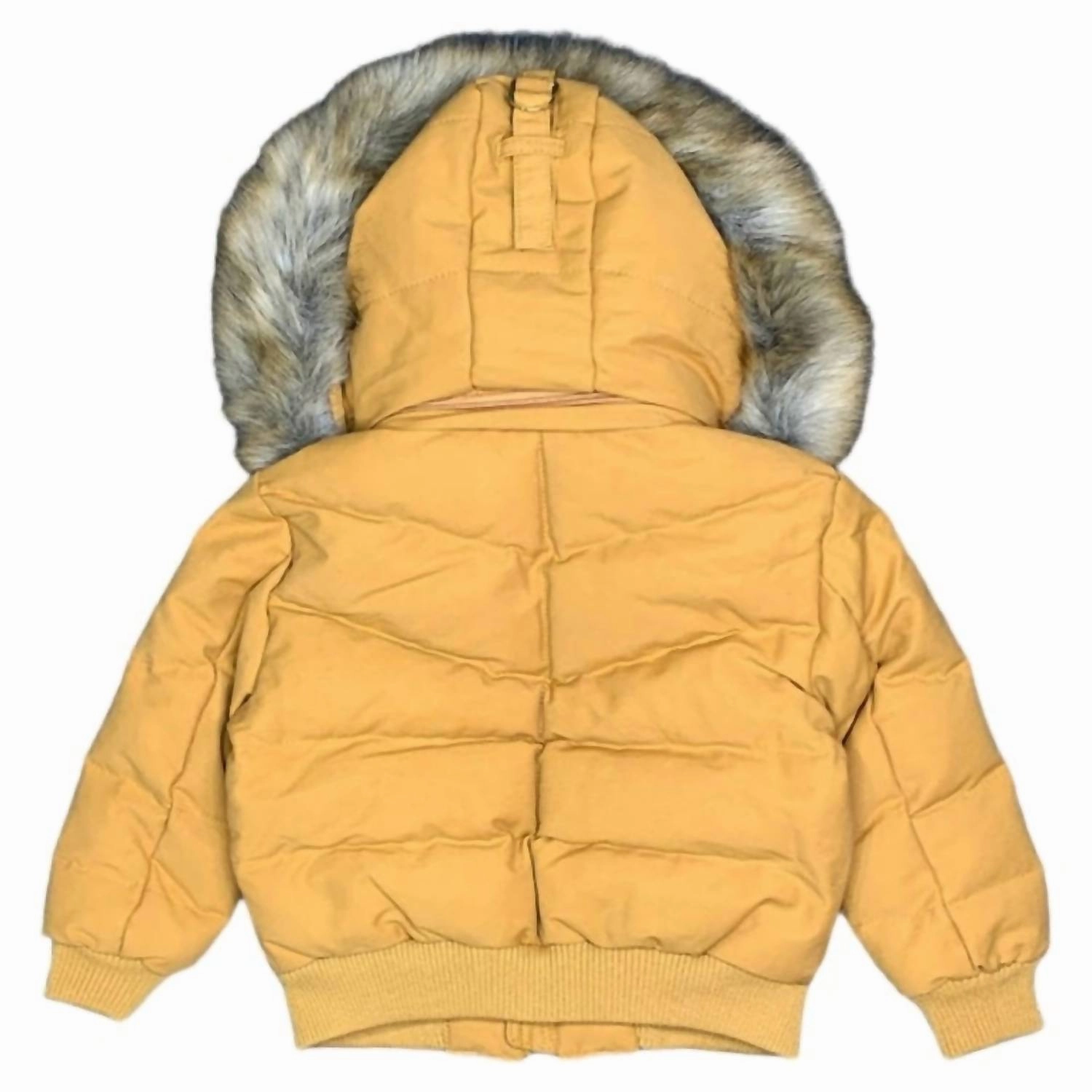 Kids Hollis Bomber Jacket In Desert Boys Waterproof Parka