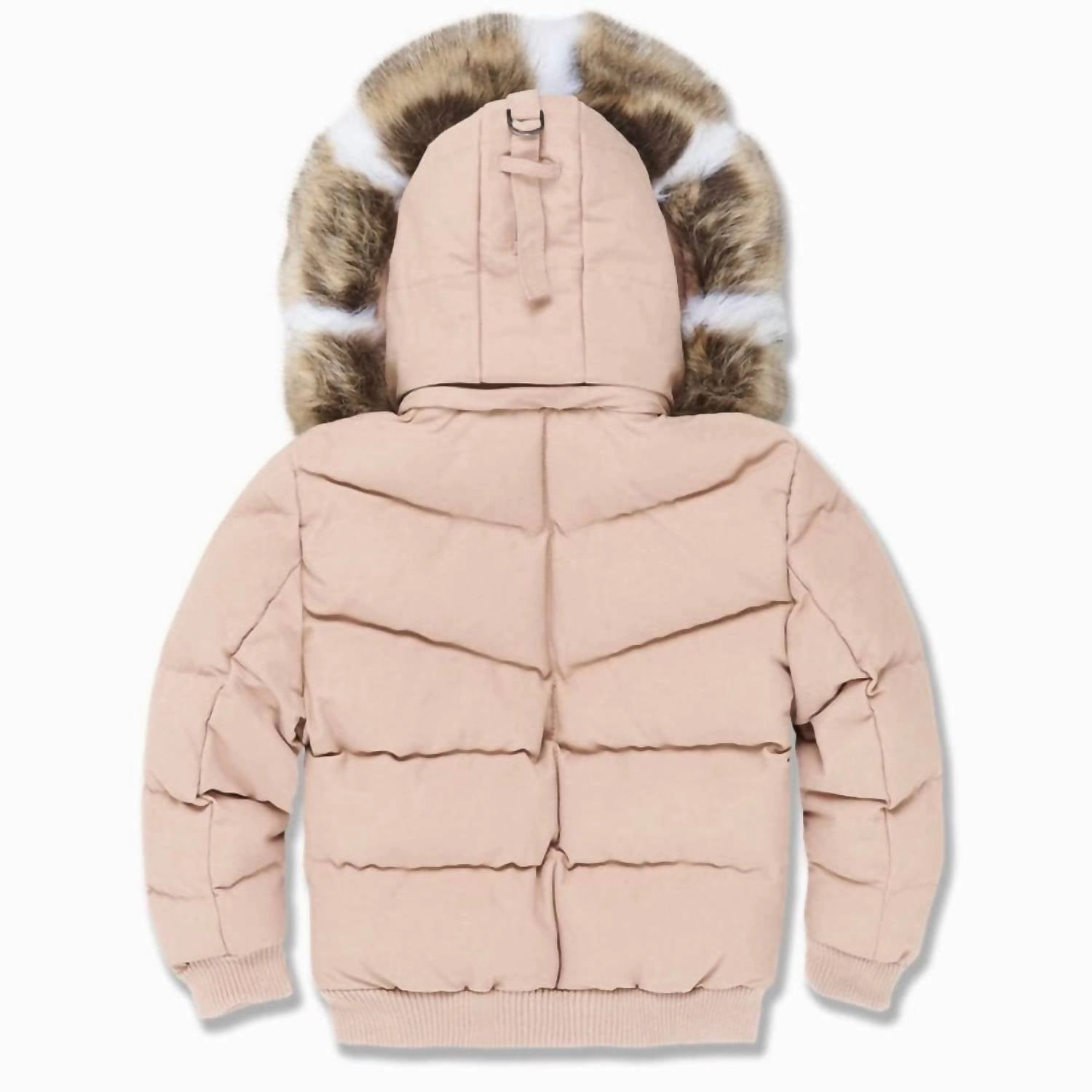 Kids Hollis Bomber Jacket In Dusty Rose Boys Waterproof Parka
