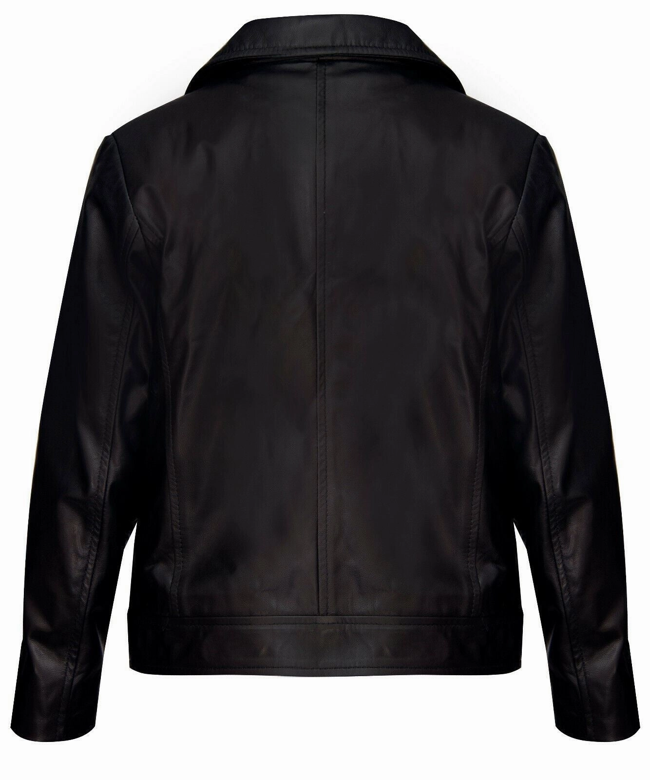 Kids Jackets Designer's Girls 100% Leather Jacket Zip Up Biker Coats (1-13Years) Boys Waterproof Parka