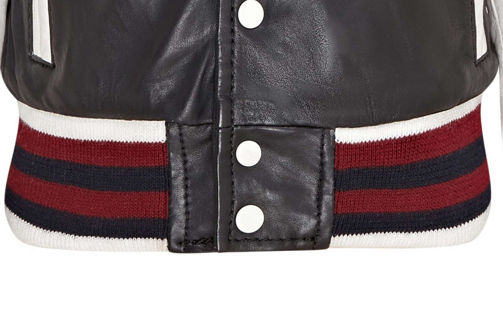 Kids Letterman Leather Varsity College Bomber Jacket 3-13 yrs Boys Waterproof Parka
