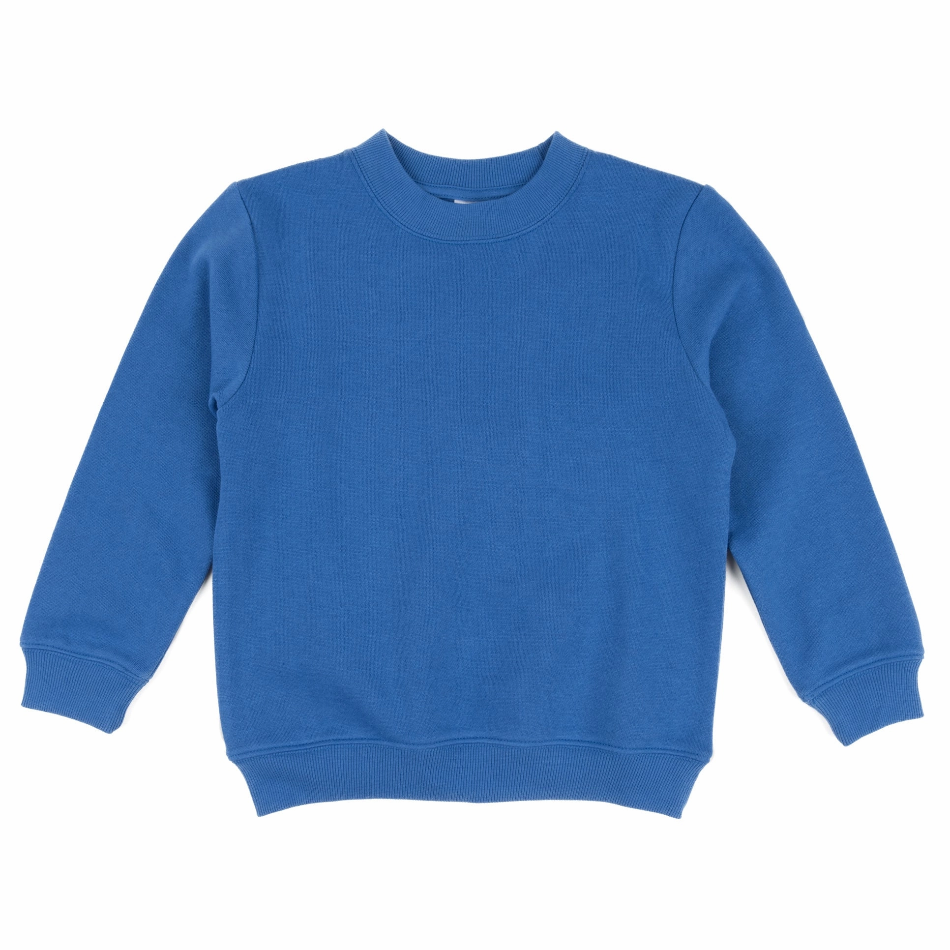 Kids Long Sleeve Sweatshirt Classic Solid Color Boys Half Zip Pullover