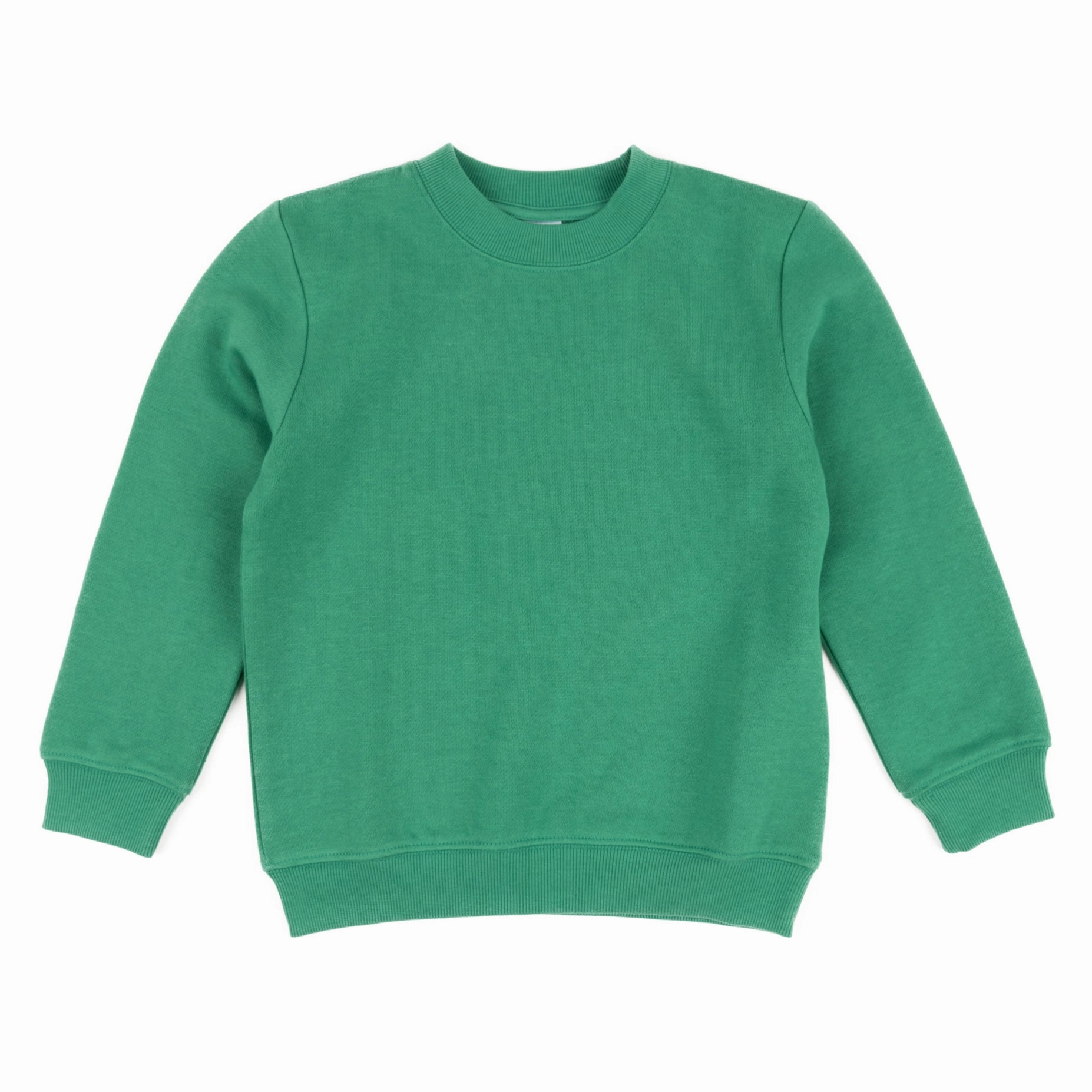 Kids Long Sleeve Sweatshirt Classic Solid Color Boys Half Zip Pullover