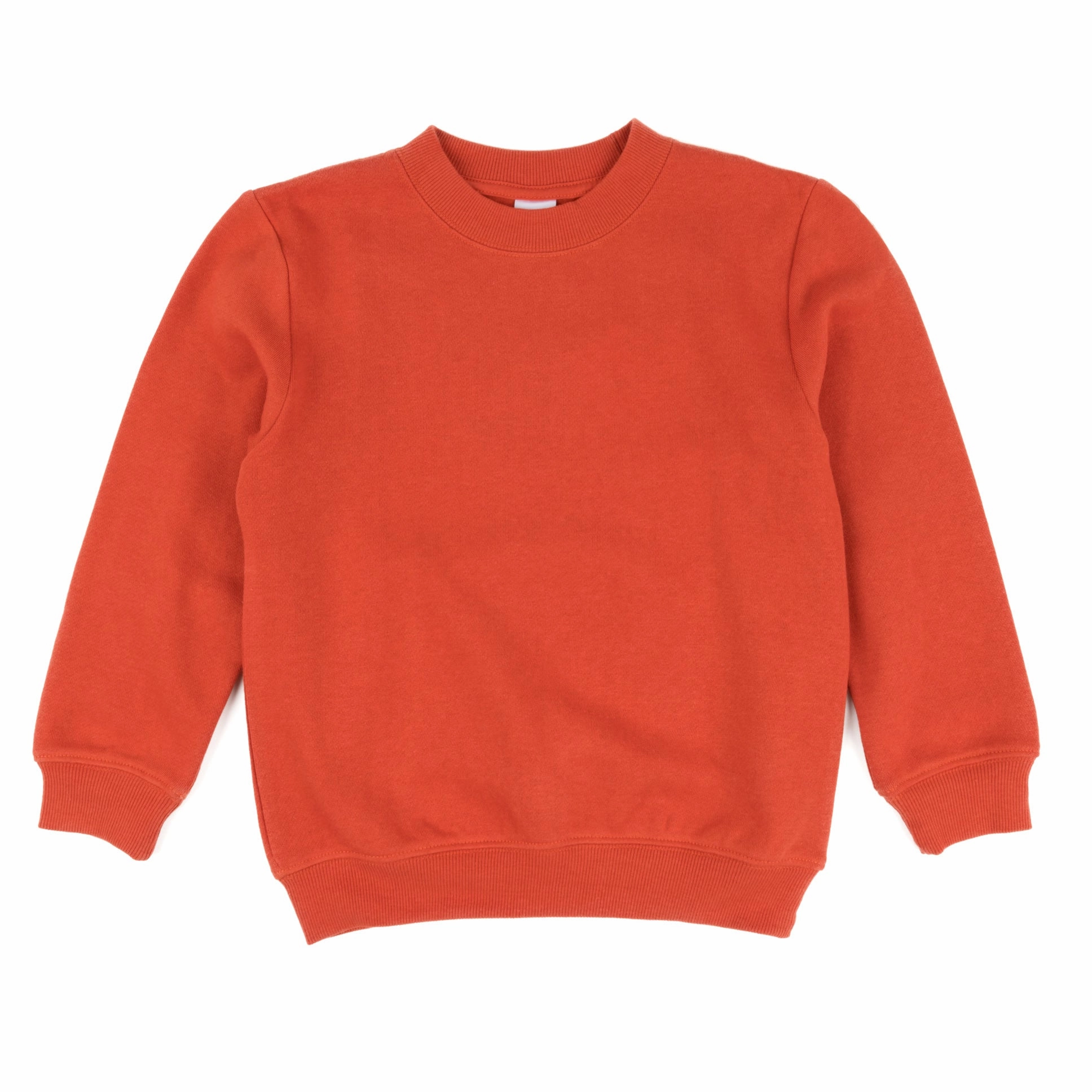 Kids Long Sleeve Sweatshirt Classic Solid Color Boys Half Zip Pullover