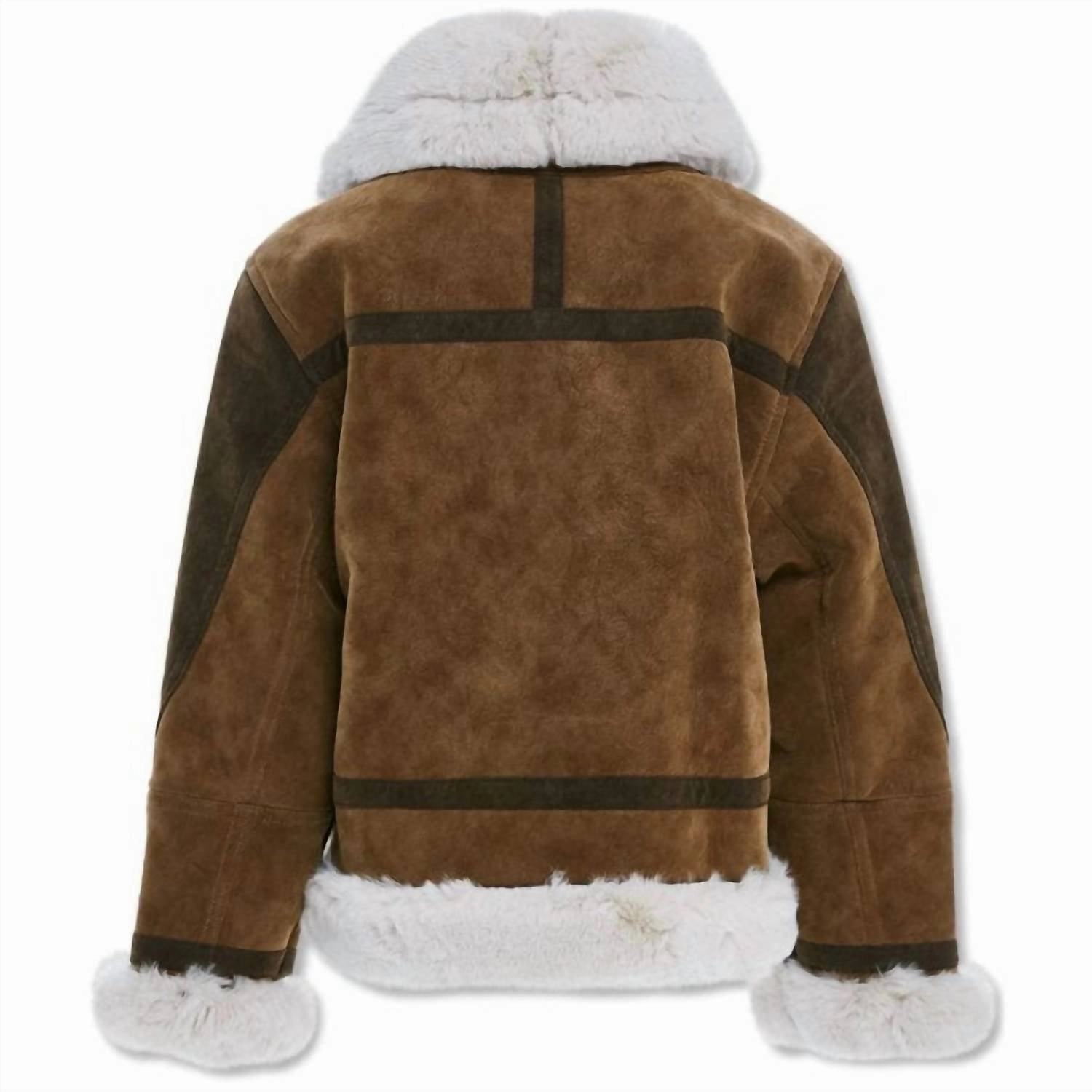 Kids Vienna Bomber Jacket In Brown Boys Waterproof Parka