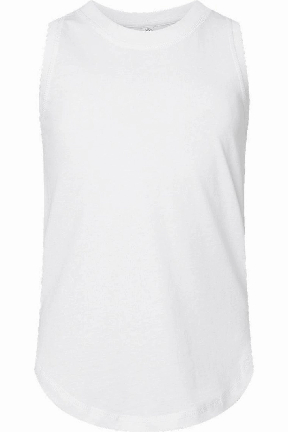 LAT Girls Relaxed Fine Jersey Tank ruffle tops girls, long sleeve tees girls