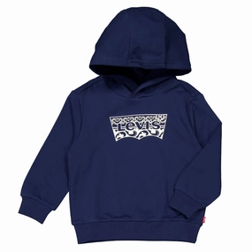 Levi's Boys Logo Printed Cotton Hoodie boys cable knit, zip up knitwear boys