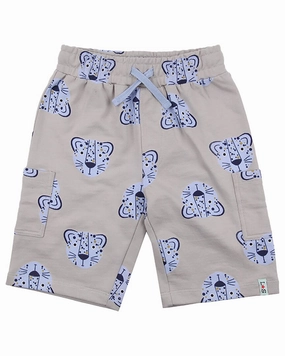 Lilly and Sid Lenny Leopard Cargo Short boys athletic shorts, cargo shorts boys