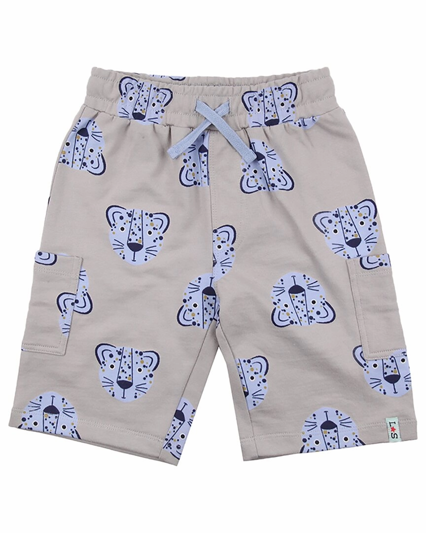 Lilly and Sid Lenny Leopard Cargo Short boys athletic shorts, cargo shorts boys