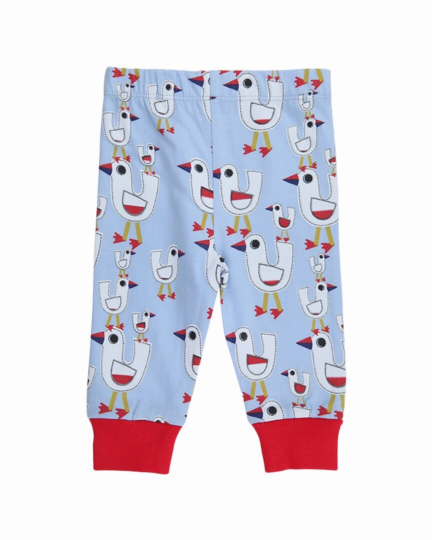 Lilly and Sid Sandy Seagull/Stripe Legging Set Boys Waterproof Parka