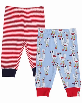 Lilly and Sid Sandy Seagull/Stripe Legging Set winter jackets for boys, lightweight puffer boys