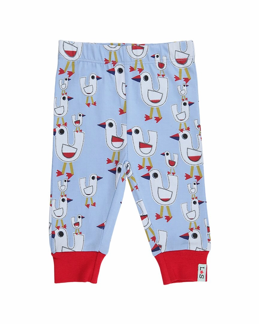 Lilly and Sid Sandy Seagull/Stripe Legging Set Boys Waterproof Parka
