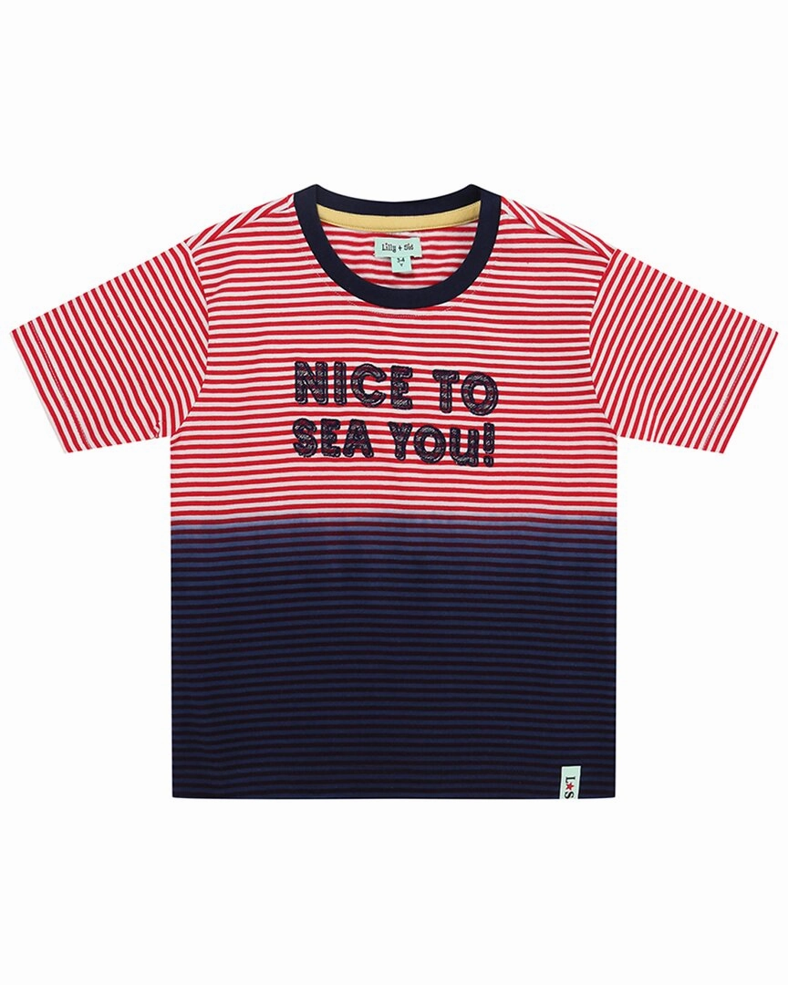 Lilly and Sid Sea You Dip Dye T-Shirt graphic tees for boys, polo shirts boys