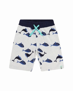 Lilly and Sid Whales Short boys athletic shorts, cargo shorts boys