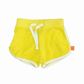Little Bird Unisex Yellow | White Shorts boys athletic shorts, cargo shorts boys