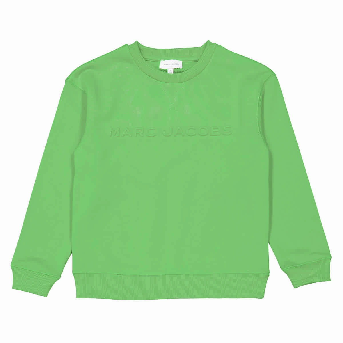 Little Marc Jacobs Boys Logo Embossed Sweatshirt boys cable knit, zip up knitwear boys