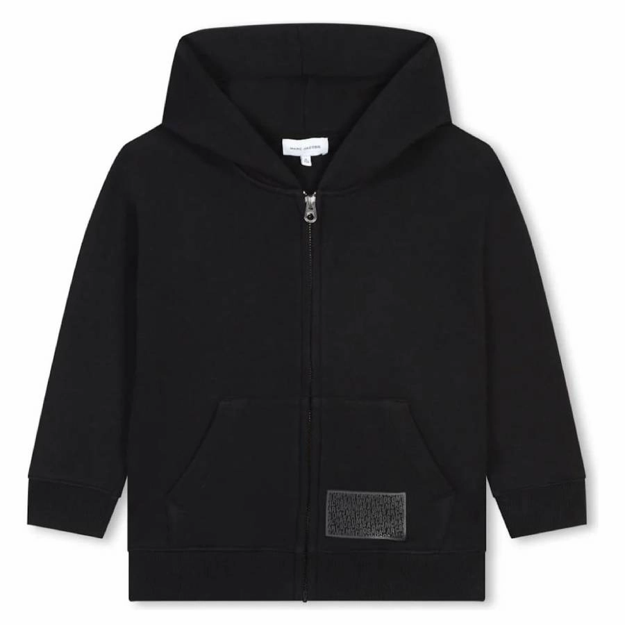 Little Marc Jacobs Boys Zip-Up Hooded Sweatshirt boys cable knit, zip up knitwear boys