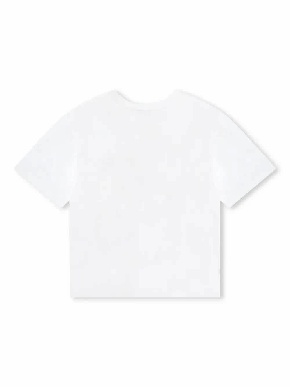 Little Marc Jacobs Girls Logo Print Cotton T-Shirt Girls Tunic Top