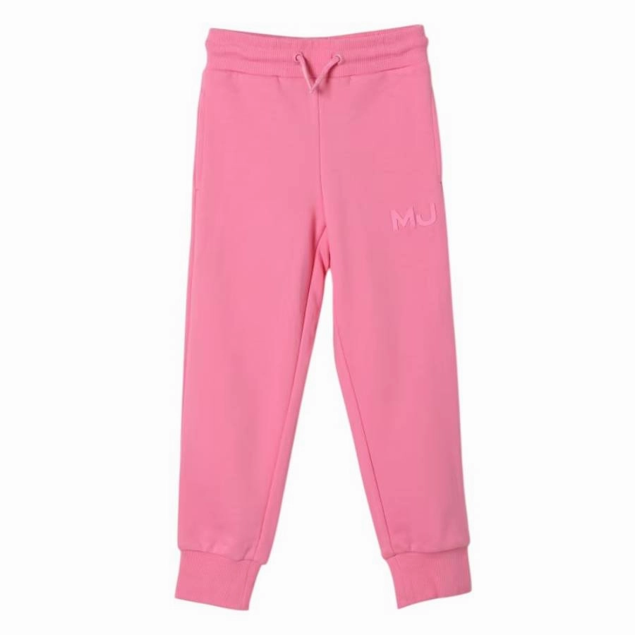 Little Marc Jacobs Girls MJ Logo Drawstring Sweatpants girls workout sets, yoga pants girls
