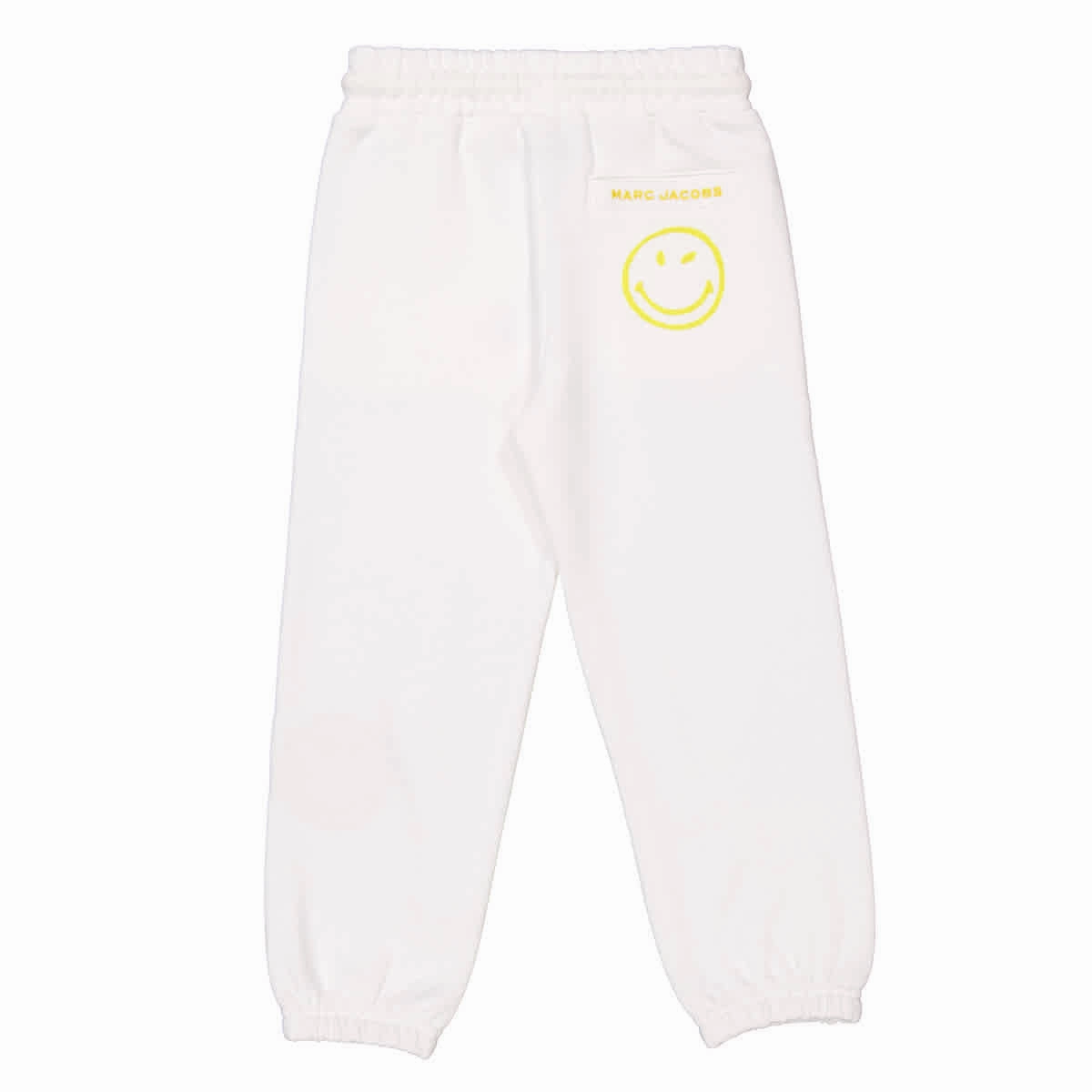 Little Marc Jacobs Girls Smiley Faces Cotton Sweatpants Girls Seamless Sportswear
