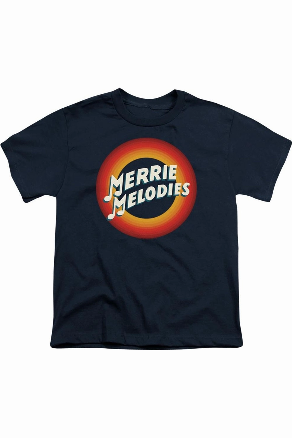 Looney Tunes Merrie Logo Short Sleeve Youth Tee / T-Shirt graphic tees for boys, polo shirts boys