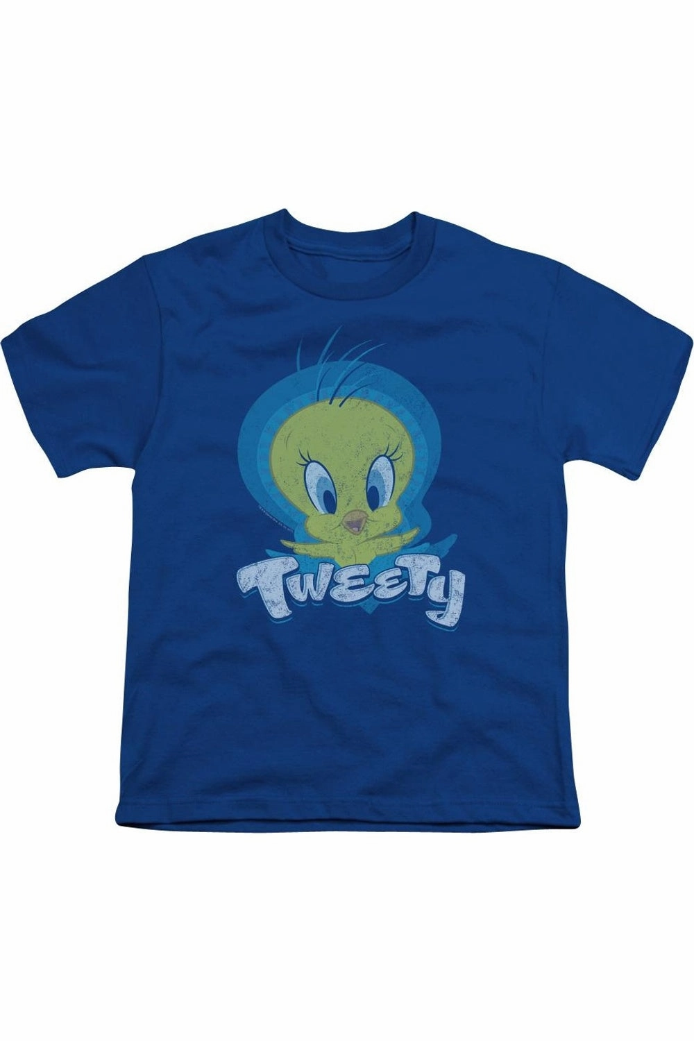 Looney Tunes Tweety Swirl Short Sleeve Youth Tee / T-Shirt graphic tees for boys, polo shirts boys