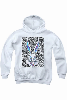 Looney Tunes Wild Bugs Youth Pull Over Hoodie / Hooded Sweatshirt graphic tees for boys, polo shirts boys