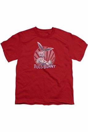Looney Tunes Wishful Thinking Short Sleeve Youth Tee / T-Shirt graphic tees for boys, polo shirts boys