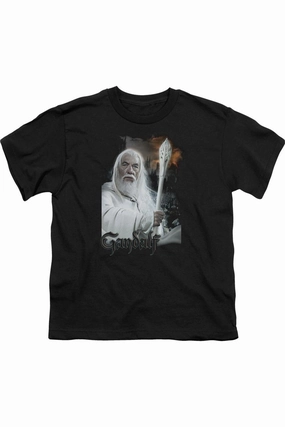 Lord Of The Rings Gandalf Short Sleeve Juvenile Tee / T-Shirt graphic tees for boys, polo shirts boys
