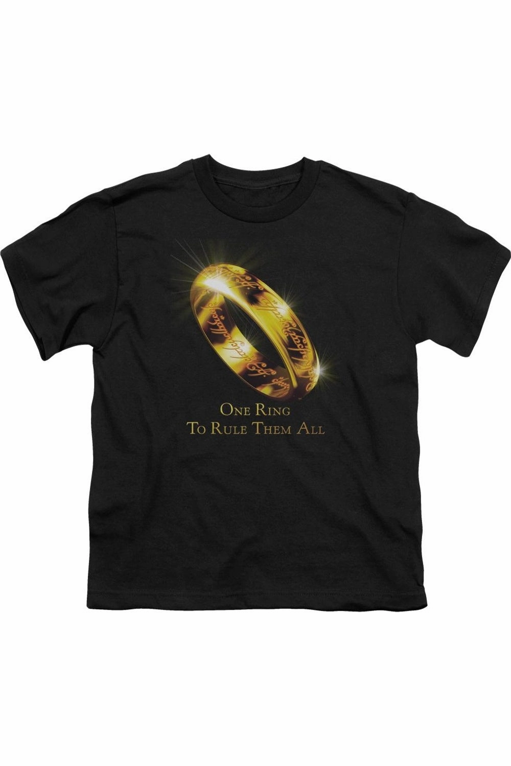 Lord Of The Rings One Ring Short Sleeve Juvenile Tee / T-Shirt graphic tees for boys, polo shirts boys