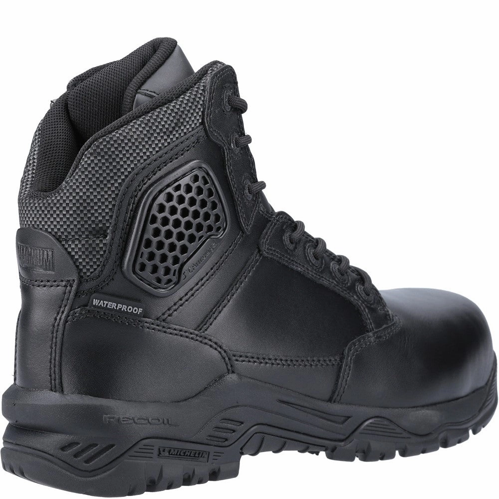 Magnum Strike Force 6.0 Side-Zip CT CP WP Uniform Safety Boot Women's Sneakers Casual Walking Shoes