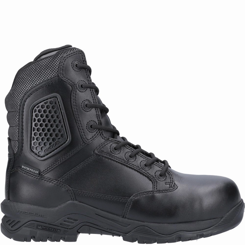 Magnum Strike Force 8.0 Side-Zip CT CP WP Uniform Safety Boot Men's Sports Casual Shoes