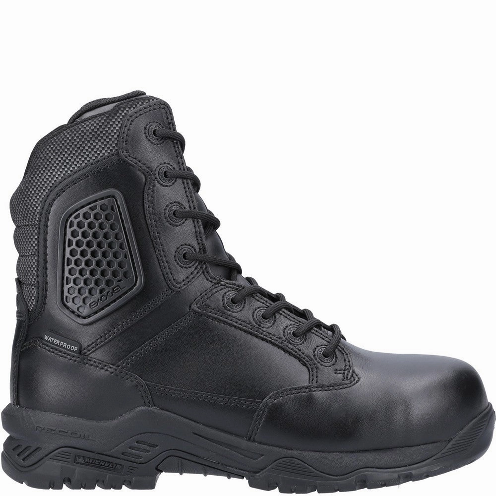 Magnum Strike Force 8.0 Side-Zip CT CP WP Uniform Safety Boot Men's Sports Casual Shoes