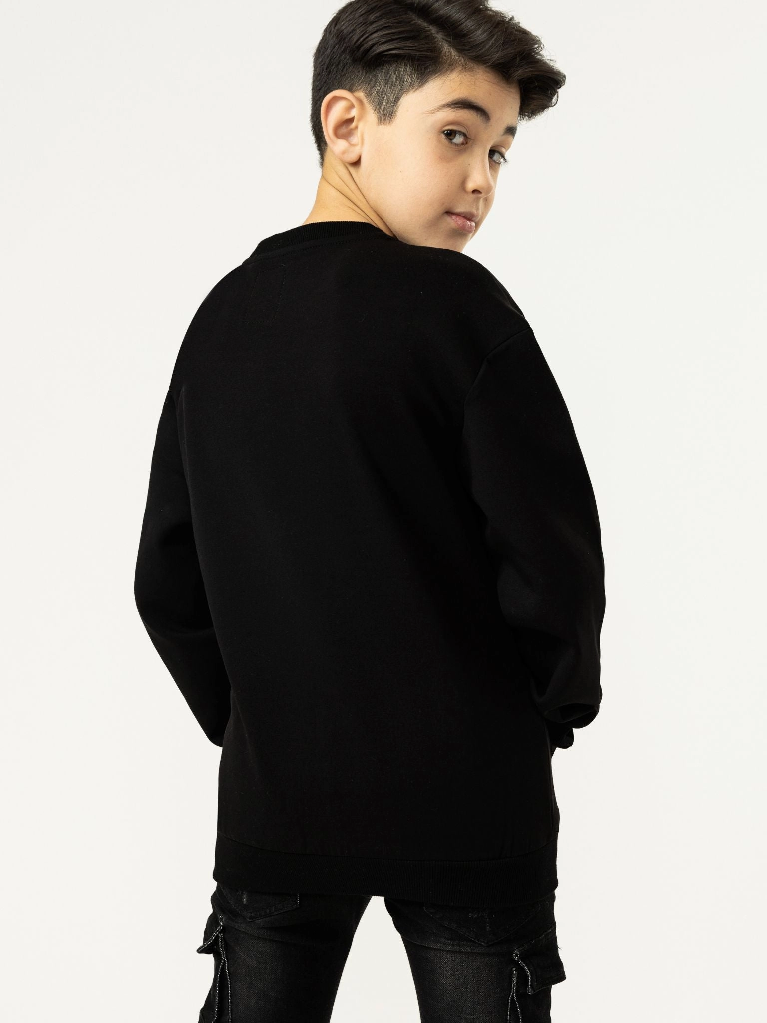 MAKE SOME NOIZZ FASHION SWEATSHIRT Boys Half Zip Pullover