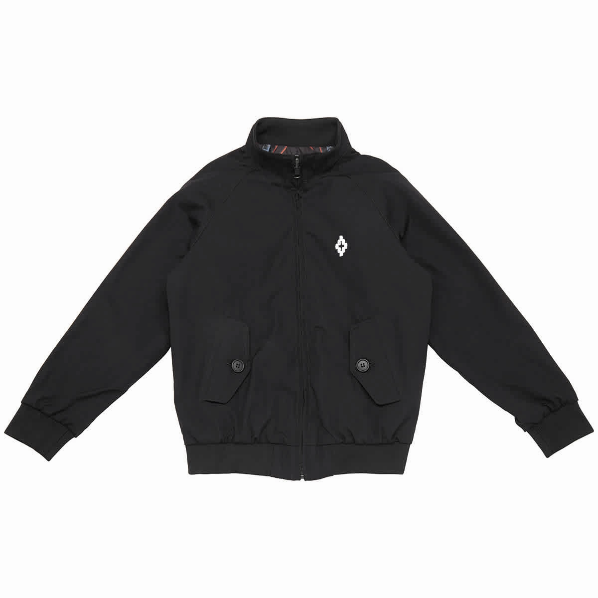 Marcelo Burlon Kids Roller Coaster Jacket In Black winter jackets for boys, lightweight puffer boys