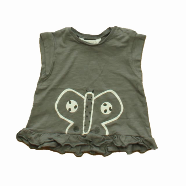 Mayoral Girls Gray T-Shirt Girls Tunic Top