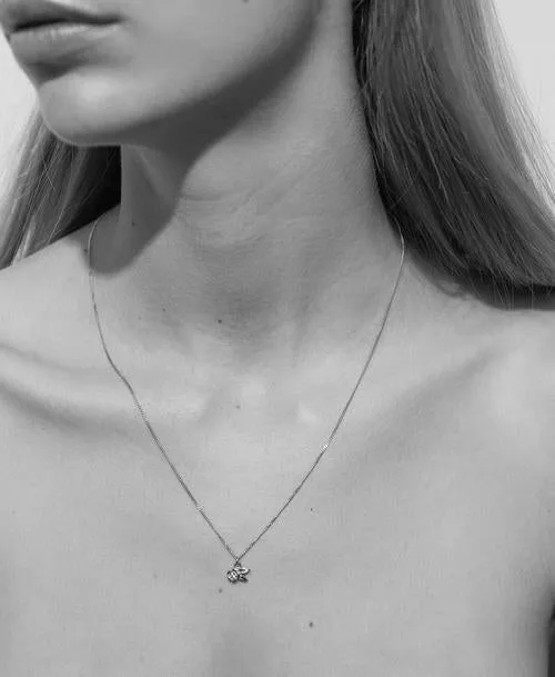 Meadowlark Jewellery Meadowlark Alba Charm Necklace - Sterling Silver