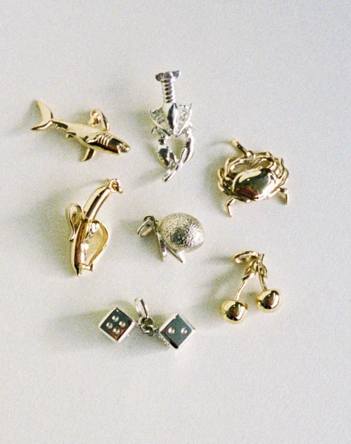 Meadowlark Jewellery Meadowlark - Banana Charm Sterling Silver