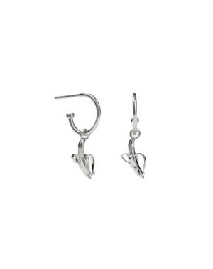 Meadowlark Jewellery Meadowlark - Banana Signature Hoops Sterling Silver
