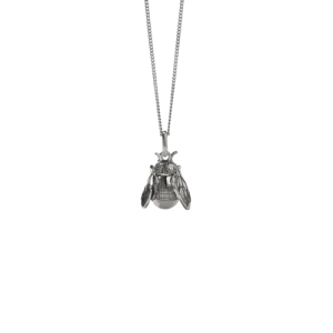 Meadowlark Jewellery Meadowlark - Bee Charm Necklace Silver