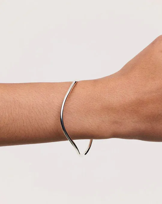 Meadowlark Jewellery Meadowlark - Bliss Bangle Silver