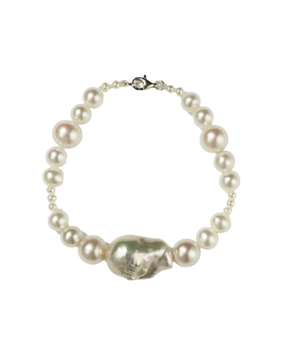 Meadowlark Jewellery Meadowlark - Bon Bon Pearl Bracelet SS