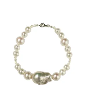 Meadowlark Jewellery Meadowlark - Bon Bon Pearl Bracelet SS