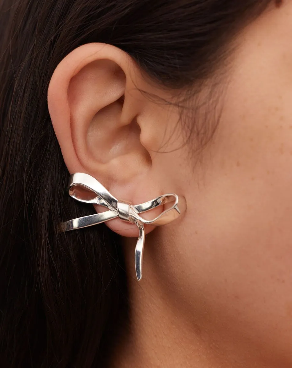 Meadowlark Jewellery Meadowlark - Bow Earrings Large GP