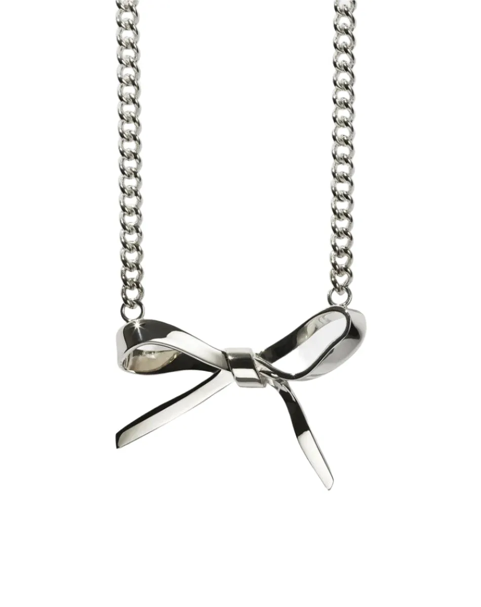 Meadowlark Jewellery Meadowlark - Bow Necklace Large SS