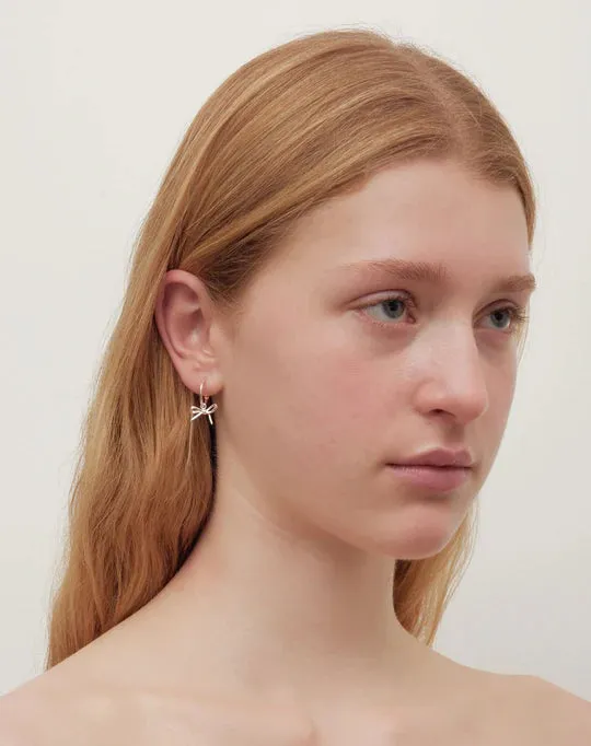 Meadowlark Jewellery Meadowlark - Bow Signature Hoops Gold Plated