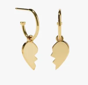 Meadowlark Jewellery Meadowlark - Broken Heart Signature Hoops