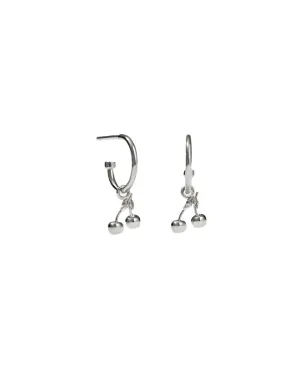 Meadowlark Jewellery Meadowlark - Cherry Signature Hoops Sterling Silver