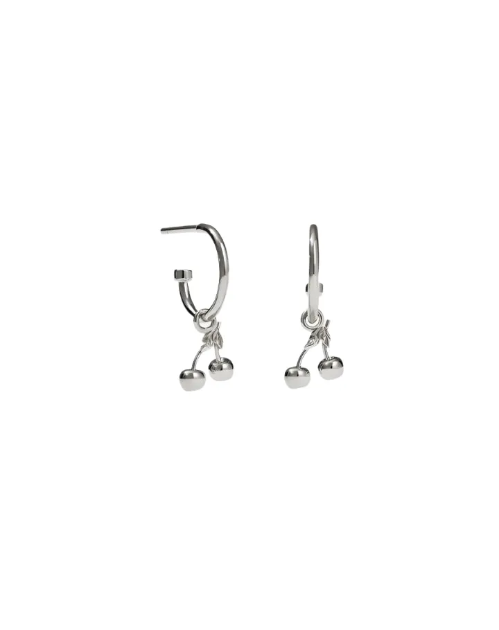 Meadowlark Jewellery Meadowlark - Cherry Signature Hoops Sterling Silver