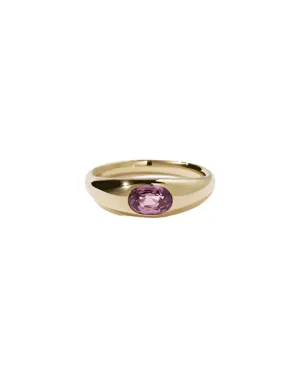Meadowlark Jewellery Meadowlark - Claude Ring with Pink Tourmaline 9ct Yellow Gold