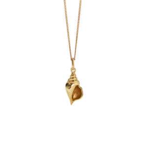 Meadowlark Jewellery Meadowlark - Conch Charm Necklace Gold Plated